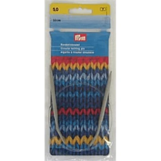 Rondbreinaalden 5mm 50cm aluminium van PRYM 022.211291