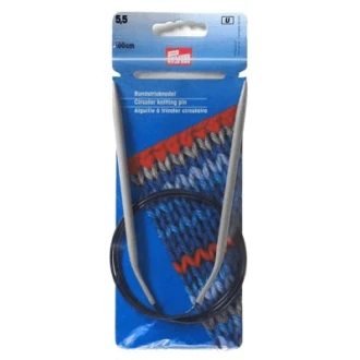 Rondbreinaalden 5,5mm 100cm aluminium van PRYM 022.211366