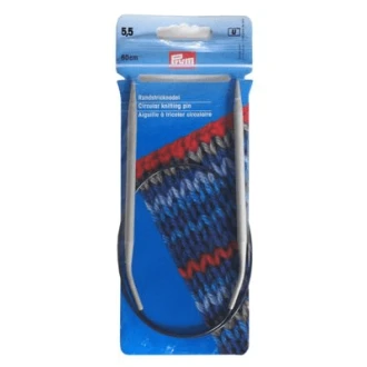 Rondbreinaalden 5,5mm 60cm aluminium van PRYM 022.211362