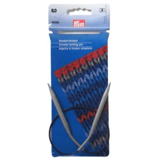 Rondbreinaalden 6mm 40cm aluminium van PRYM 022.211305