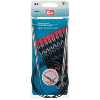 Rondbreinaalden 6mm 80cm messing van PRYM 022.212184