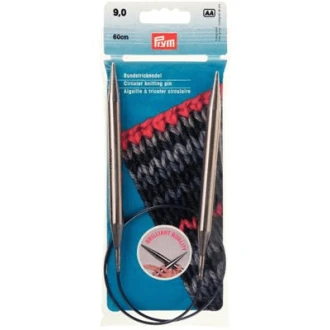 Rondbreinaalden 9mm 60cm messing van PRYM 022.212222