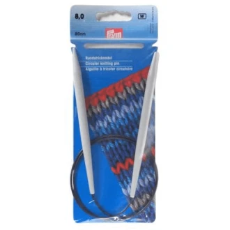 Rondbreinaalden 8mm 80cm kunststof van PRYM 022.211352