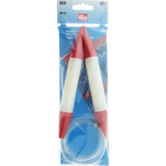 Rondbreinaalden 20mm 80cm kunststof van PRYM 022.211318