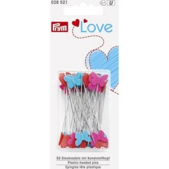 Spelden hartjes en vlinders 50mm van PRYM LOVE 022.028521