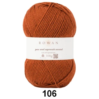 Pure Wool Superwash Worsted garen 100gr 200m van ROWAN 046.9802170