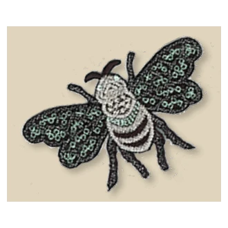Insect applicatie 4x6,5cm strijkbaar van RESTYLE 013.10222