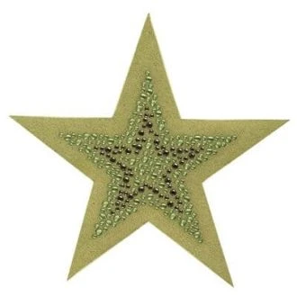 Applicatie ster met steentjes van RESTYLE 013.10130