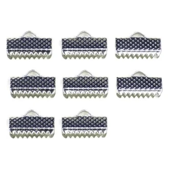 Eindklemmetjes polkadot 13x6mm van RESTYLE 045.1016