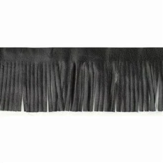 Zwart franjeband 50mm van RESTYLE 017.1173.50