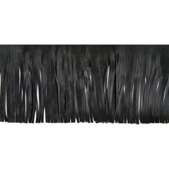 Zwart franjeband 100mm van RESTYLE 017.1173.100