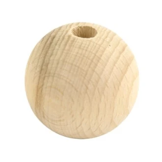 Houten kraal 35mm van RESTYLE 043.H4350