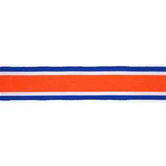 Koningslint blauw oranje 25mm van RESTYLE 018.7529.25