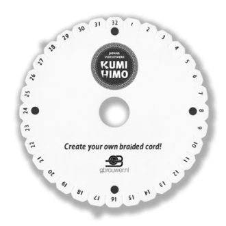 Kumihimo disc 15mm van RESTYLE 045.1000