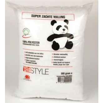 Kussenvulling 100% polyester 500gr van RESTYLE 083.28500