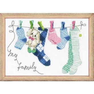 My Family borduurpakket STITCHCOMPANY ri-1637