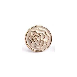 Rose-2 broche pin