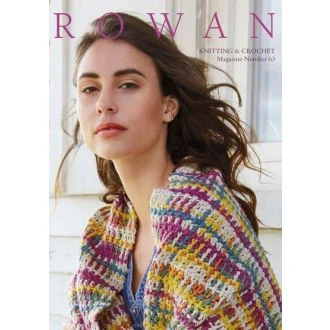 Magazine 63 brei- en haak patronen boek van ROWAN 097.46.ZM63