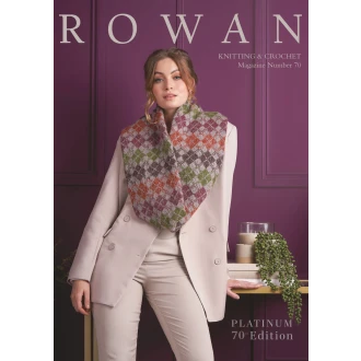 Magazine 70 haak- en breiboek met NL vertaling van ROWAN 097.46.ZM70