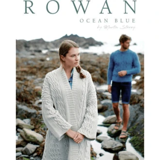 Ocean blue brei boek van ROWAN 097.46.zb249