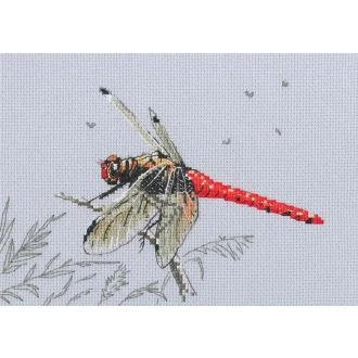 Dragonfly borduurpakket STITCHCOMPANY rto-m00757