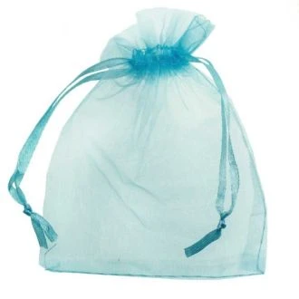 Organza Zakjes (13 x 18 cm) Baby Blue s204