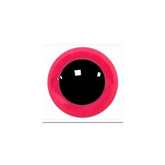 Veiligheidsoogjes roze per paar LE SUH 48031