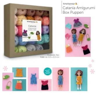 Catania Amigurumi Box Poppen van SCHACHENMAYR 035.9891210BOX05