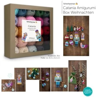 Catania Amigurumi Box Kerstmis van SCHACHENMAYR 035.9891210BOX06