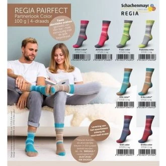 Pairfect Partnerlook Color wol - polyamide mix sokkenwol van SCHACHENMAYR 035.989161300006