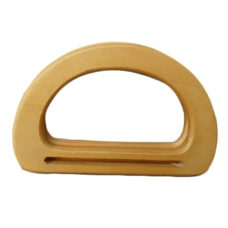 Houten tasgrepen 11,5 cm 2 st midden