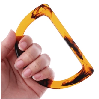 Luxe plastic tasgrepen 11,5 cm 2 st