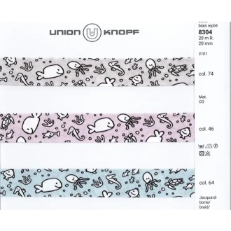 Zeedieren Biasband 20mm van UNION KNOPF 0008304