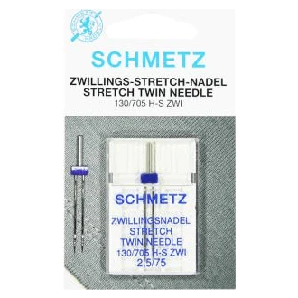 Tweelingnaald stretch 2,5/75 van SCHMETZ 024.TWS25/75ZB
