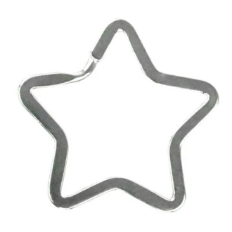 Sleutelring ster 34mm van RESTYLE 016.10795