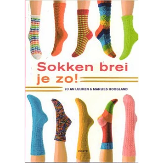 Sokken brei je zo breiboek van JO AN LUIJKEN 059.77430