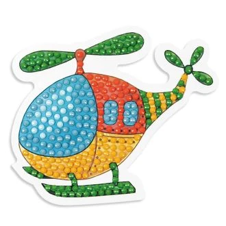 DIAMOND PAINTING MAGNET - HELICOPTER van STITCHCOMPANY fc-alvm-057