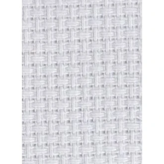 Borduurstof aïda 8 COUNT 150CM BREED - WIT - ÜBELHÖR ub-a08001m5