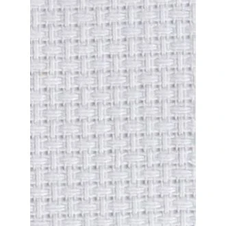 Borduurstof aïda 8 COUNT 50X35CM - WIT - ÜBELHÖR ub-a08001s5
