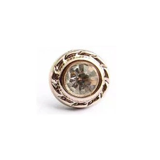 Strass knop-2 broche pin