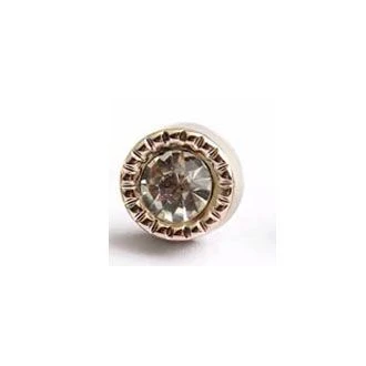 Strass knop-4 broche pin
