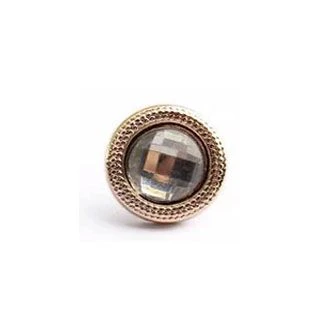 Strass knop-5 broche pin