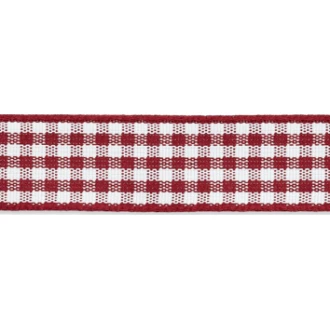 Geruit polyester lint van UNION KNOPF 1052