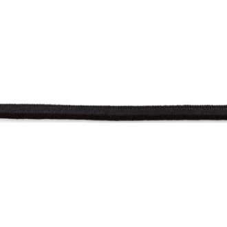 Elastisch koord 4mm zwart van UNION KNOPF 1528