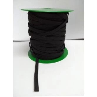 Elastiek 7mm zwart van Union Knopf 39029