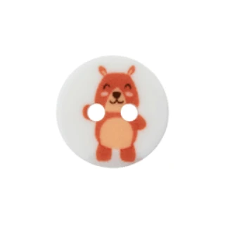 Knoop met beer 12mm van UNION KNOPF 453551