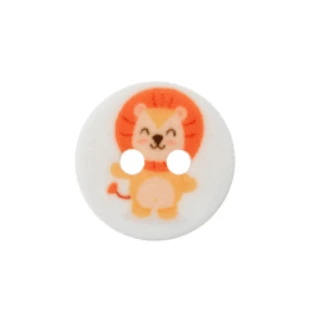 Knoop met leeuw 12mm van UNION KNOPF 453551