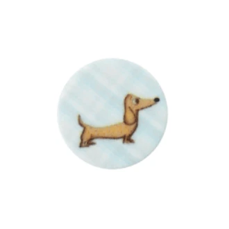 Knoop met hond 18mm van UNION KNOPF 453664