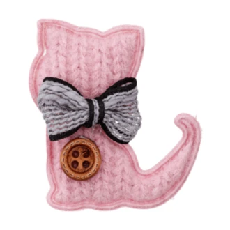 Gebreide kat 46mm van UNION KNOPF 500965