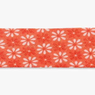 Biaisband bloemetjes 20mm van UNION KNOPF 7718 kl42